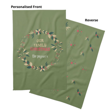 Load image into Gallery viewer, Personalised Christmas Waffle Tea Towels Twin Pack - 9 Designs