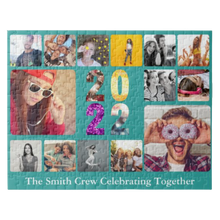 Load image into Gallery viewer, Photo Collage 2022 Custom Jigsaw 300 Pieces (Almost A3 Size)
