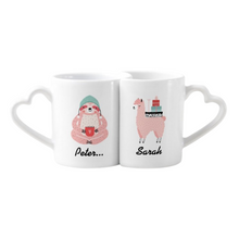 Load image into Gallery viewer, Personalised LOVERS Christmas Mugs- 6 Designs