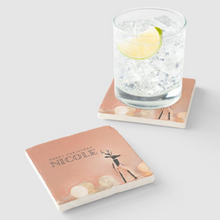 Load image into Gallery viewer, Personalised Christmas Sandstone Coaster - 6 Designs
