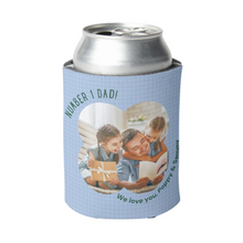 Load image into Gallery viewer, Dad's Personalised Photo Stubby Holder