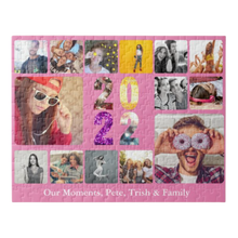 Load image into Gallery viewer, Photo Collage 2022 Custom Jigsaw 300 Pieces (Almost A3 Size)