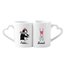 Load image into Gallery viewer, Personalised LOVERS Christmas Mugs- 6 Designs