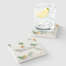 Load image into Gallery viewer, Personalised Christmas Sandstone Coaster - 6 Designs