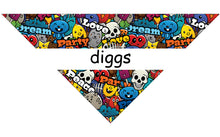Load image into Gallery viewer, Cool Designs Quality Pet Bandanas - 10 Personalised Styles