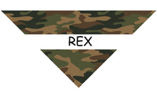 Load image into Gallery viewer, Cool Designs Quality Pet Bandanas - 10 Personalised Styles