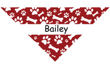 Load image into Gallery viewer, Cool Designs Quality Pet Bandanas - 10 Personalised Styles