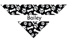 Load image into Gallery viewer, Cool Designs Quality Pet Bandanas - 10 Personalised Styles