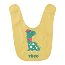 Load image into Gallery viewer, Personalised Christmas Baby Bibs TWIN Pack  - 12 Designs
