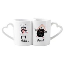 Load image into Gallery viewer, Personalised LOVERS Christmas Mugs- 6 Designs
