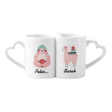 Load image into Gallery viewer, Personalised LOVERS Christmas Mugs- 6 Designs
