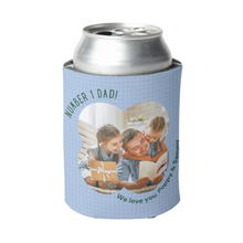 Load image into Gallery viewer, Dad&#39;s Personalised Photo Stubby Holder
