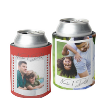 Load image into Gallery viewer, Dad&#39;s Personalised Photo Stubby Holder
