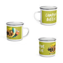 Load image into Gallery viewer, Photo Print Personalised Enamel Camping Mug
