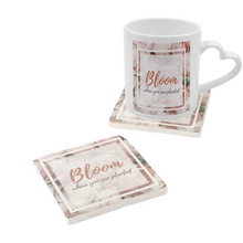 Load image into Gallery viewer, Personalised Sandstone Coast &amp; Heart Mug Set
